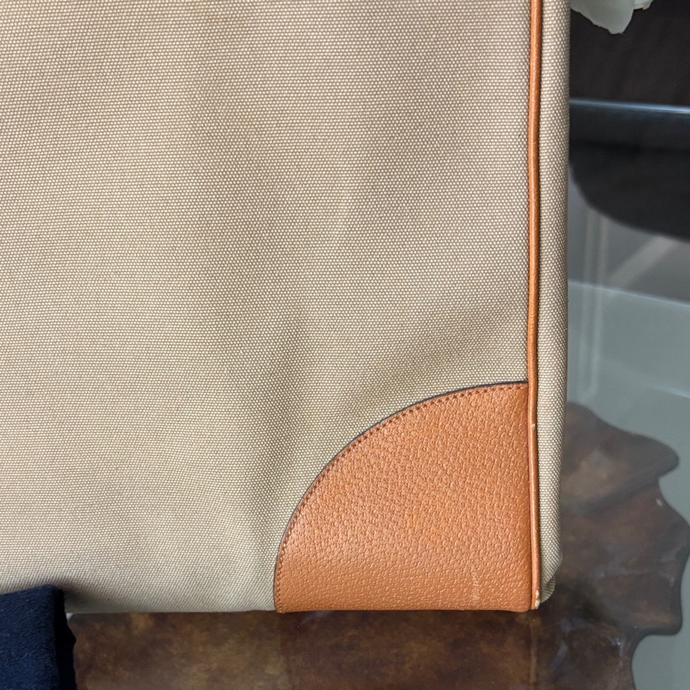 Prada Beige and Orange Women's Tote Bag - Picture 5 of 16